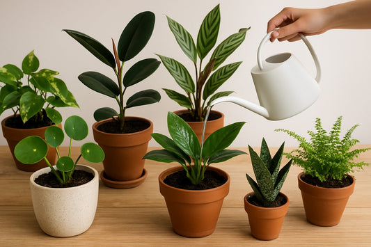 how to water plants
